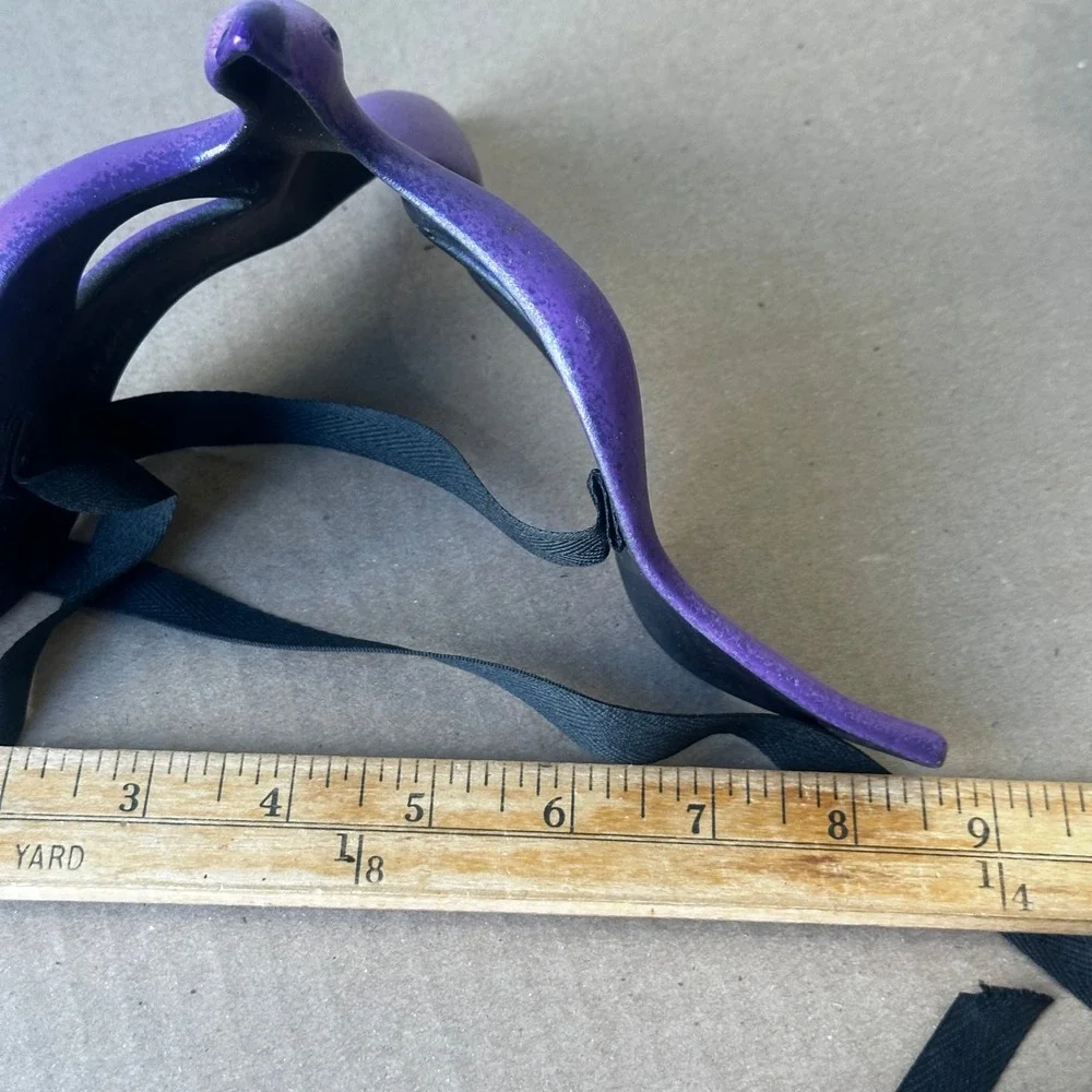 Cirque du Soleil Purple Masquerade Mask 